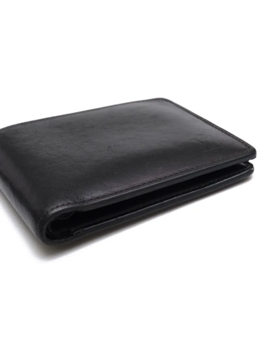 Louis Vuitton Wallet Leather Black Nomade Portefeuille 6 Cartes de Credit Coin